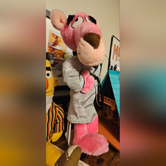 Vintage The Lover 1980 Pink Panther Velvet Touch Collection - Picture 4 of 5